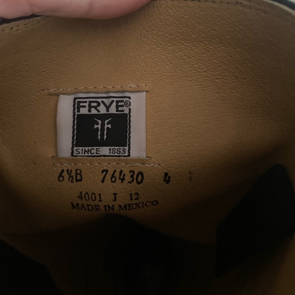 Frye Classic Brown Leather Boots